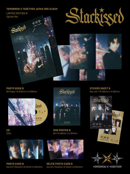 TOMORROW X TOGETHER (TXT) JP 3rd Album Starkissed With Pre Order Gifts