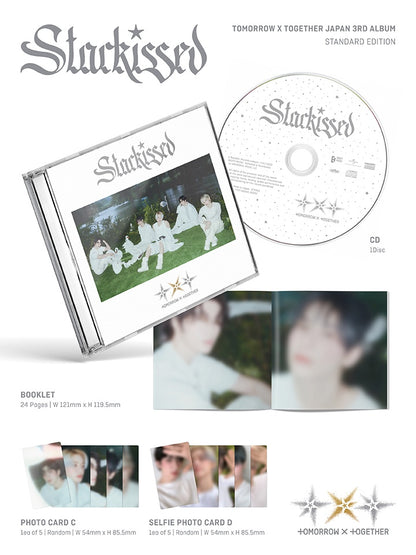 TOMORROW X TOGETHER (TXT) JP 3rd Album Starkissed With Pre Order Gifts