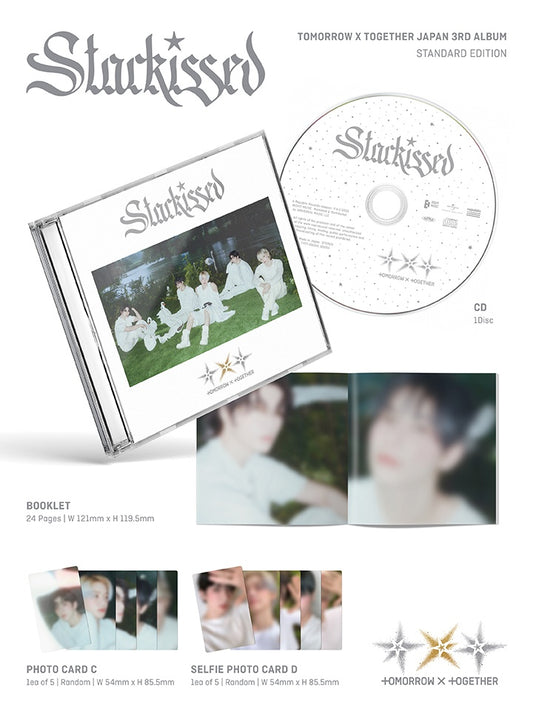 TOMORROW X TOGETHER (TXT) JP 3rd Album Starkissed With Pre Order Gifts