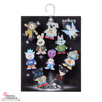 Treasure x Crocs 10-Piece Set designed by Treasure member – SEOUL Treasure x Crocs 10-Piece Set designed by Treasure member – SEOUL