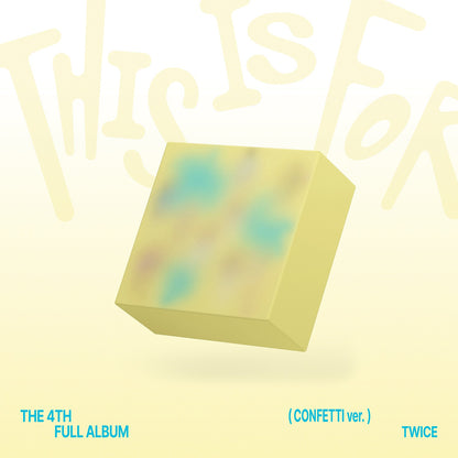 TWICE 4TH FULL ALBUM "THIS IS FOR"  Album