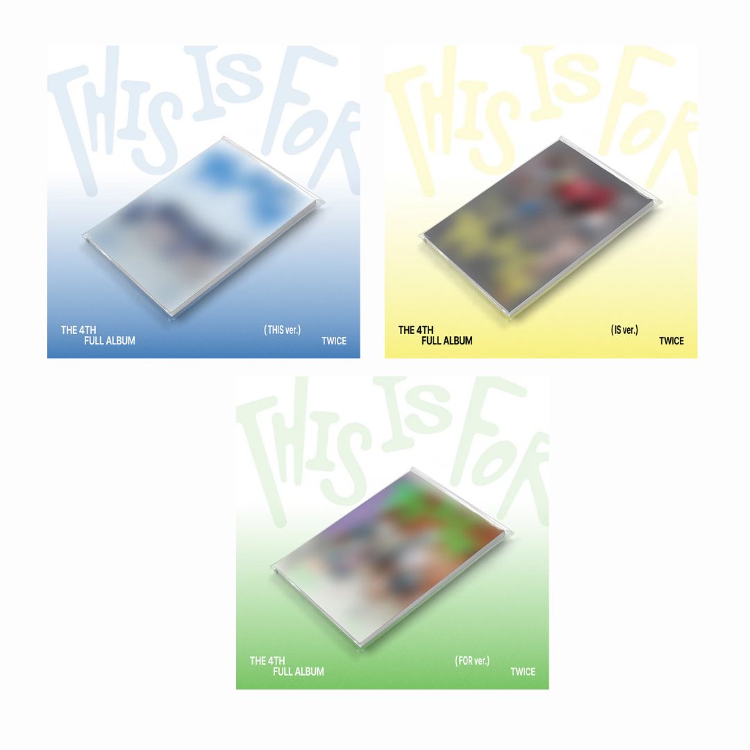 TWICE 4TH FULL ALBUM "THIS IS FOR"  Album