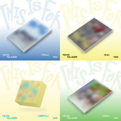 TWICE 4TH FULL ALBUM "THIS IS FOR"  Album