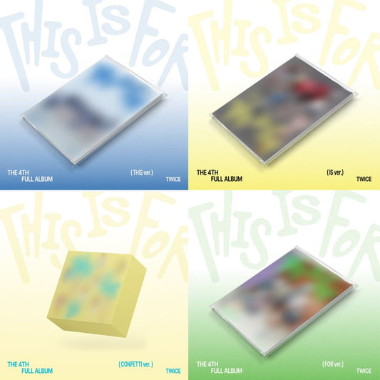 TWICE 4TH FULL ALBUM "THIS IS FOR"  Album