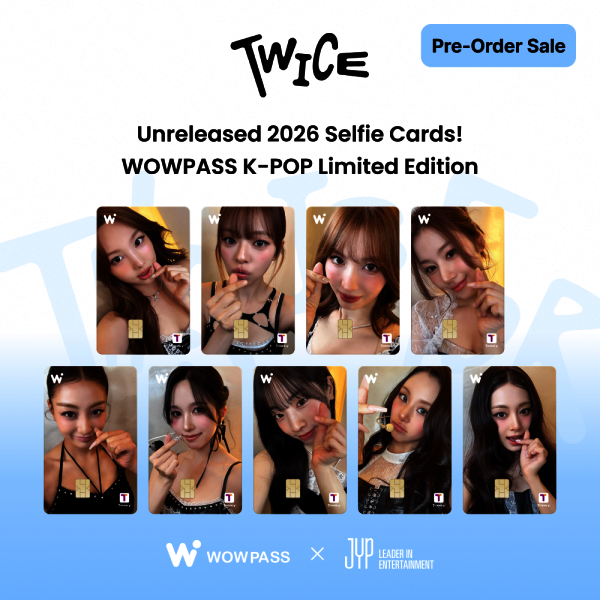 TWICE - Official WOWPASS with Unreleased 2026 Selfie Card x WOWPASS Limited Edition