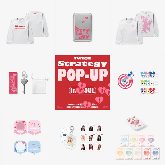 TWICE STRATEGY POP-UP In SEOUL OFFICIAL MD