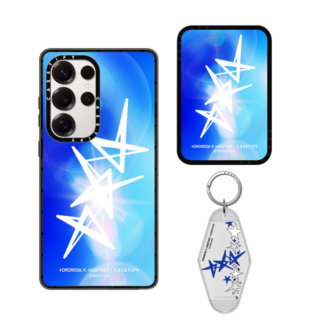 TXT (TOMORROW X TOGETHER) X CASETiFY Collab Special Set (Phone Case + Keyring + Card Holder)