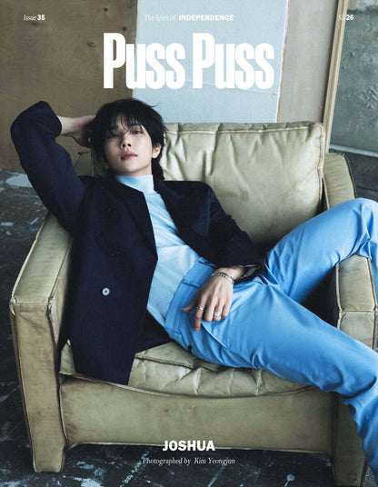 [SEVENTEEN] JOSHUA - PUSS PUSS CHINA MAGAZINE APRIL 2026 (RANDOM)