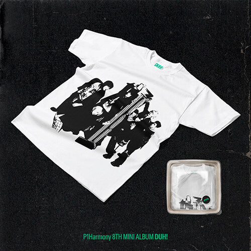  P1Harmony - 8th Mini Album DUH! (Plain White T Ver.)