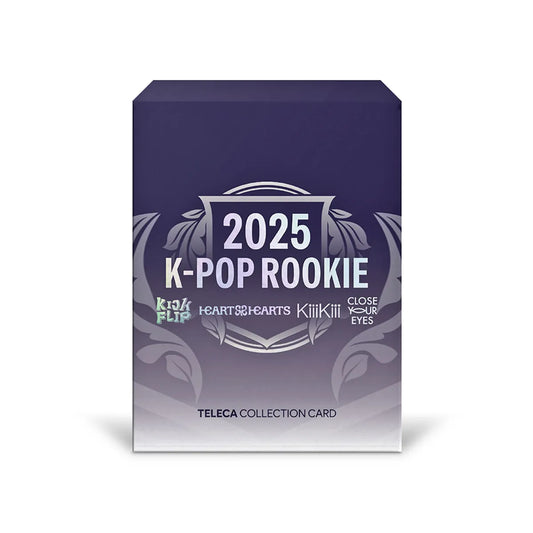 Teleca Collection Card 2025 K-Pop Rookie Box 10packs