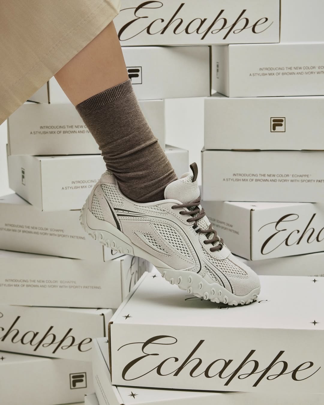 Han So-Hee X Fila Echappe LX Shoes