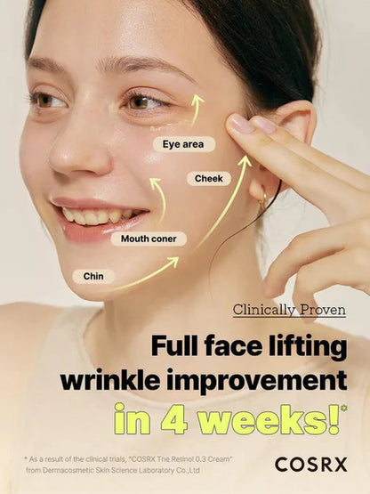 [Wrinkle Elasticity] COSRX The Retinol 0.3 Cream 20ml