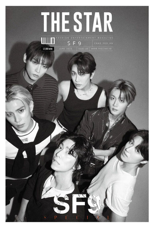 The Star Magazine June 2025 Cover SF9 + Photocard included