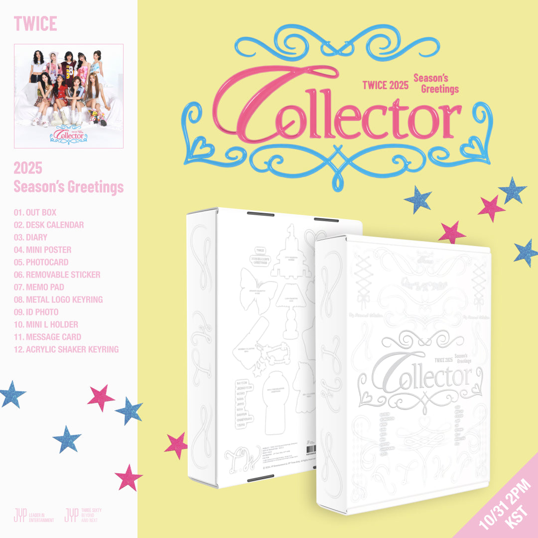 TWICE - 'Collector' Season's Greetings -  2025 (with Pre-Order Gift)