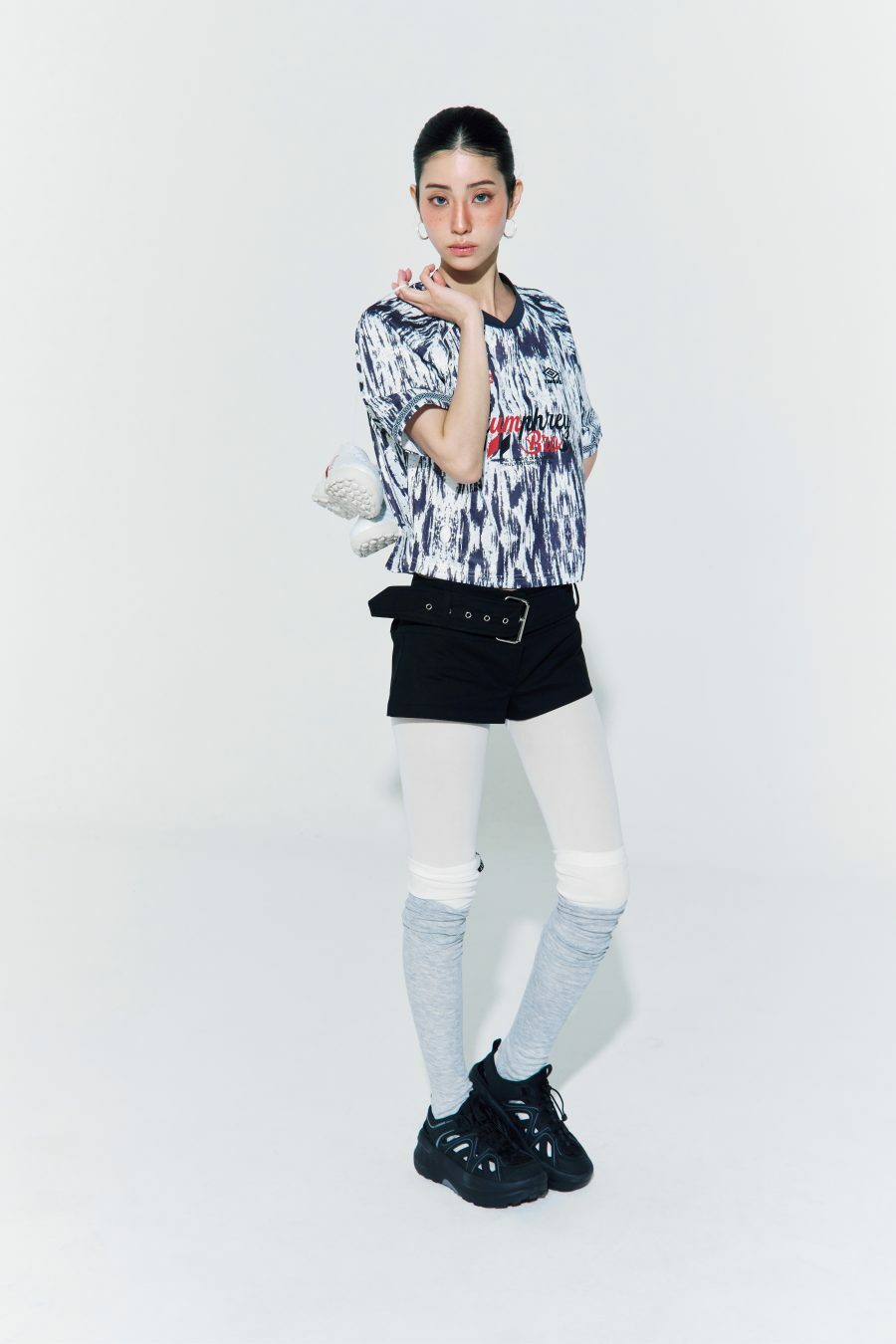 [UMBRO X NCT WISH] HBL Football Heritage Jacquard Short Sleeve Jersey