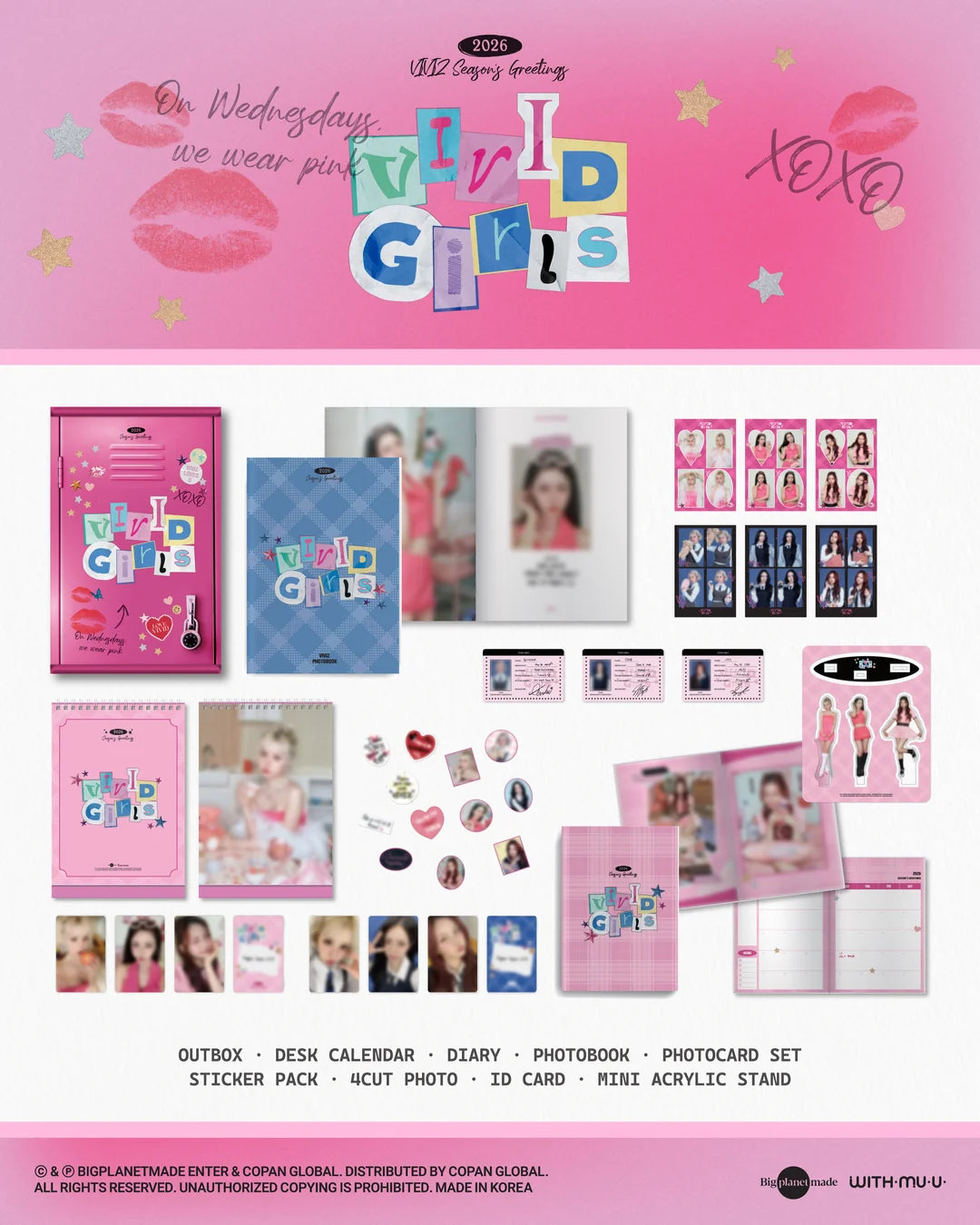 VIVIZ - 2026 SEASON'S GREETINGS ‘VIVID GIRLS’