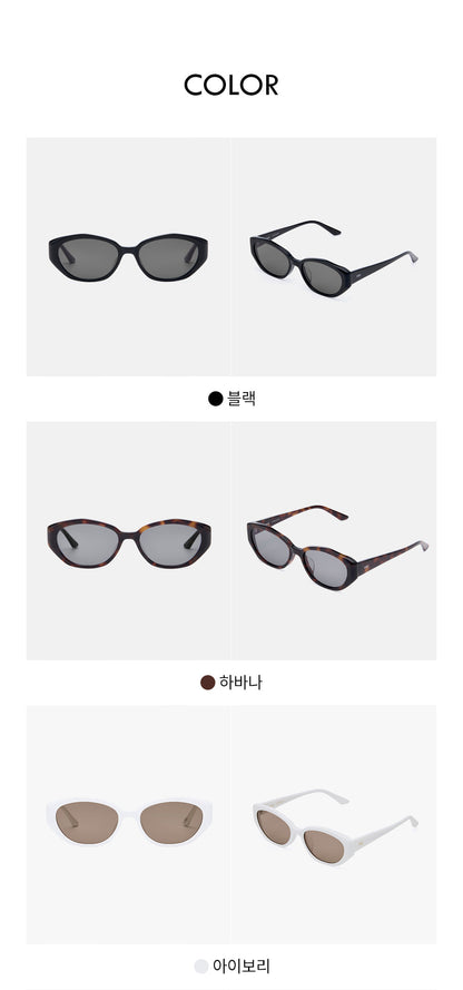 [Itzy Yuna Worn] ViewMap JEAN_Triangular Point Sunglasses