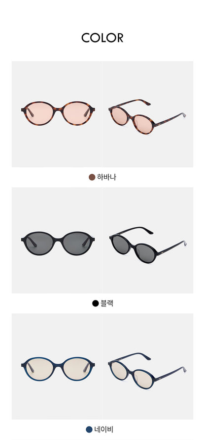 [Itzy Yuna Worn] ViewMapLAURA_ Retro Round Sunglasses