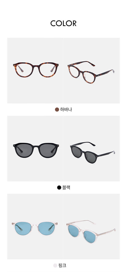 [Itzy Yuna Worn] ViewMap GETTY_Semi Panto Style Sunglasses