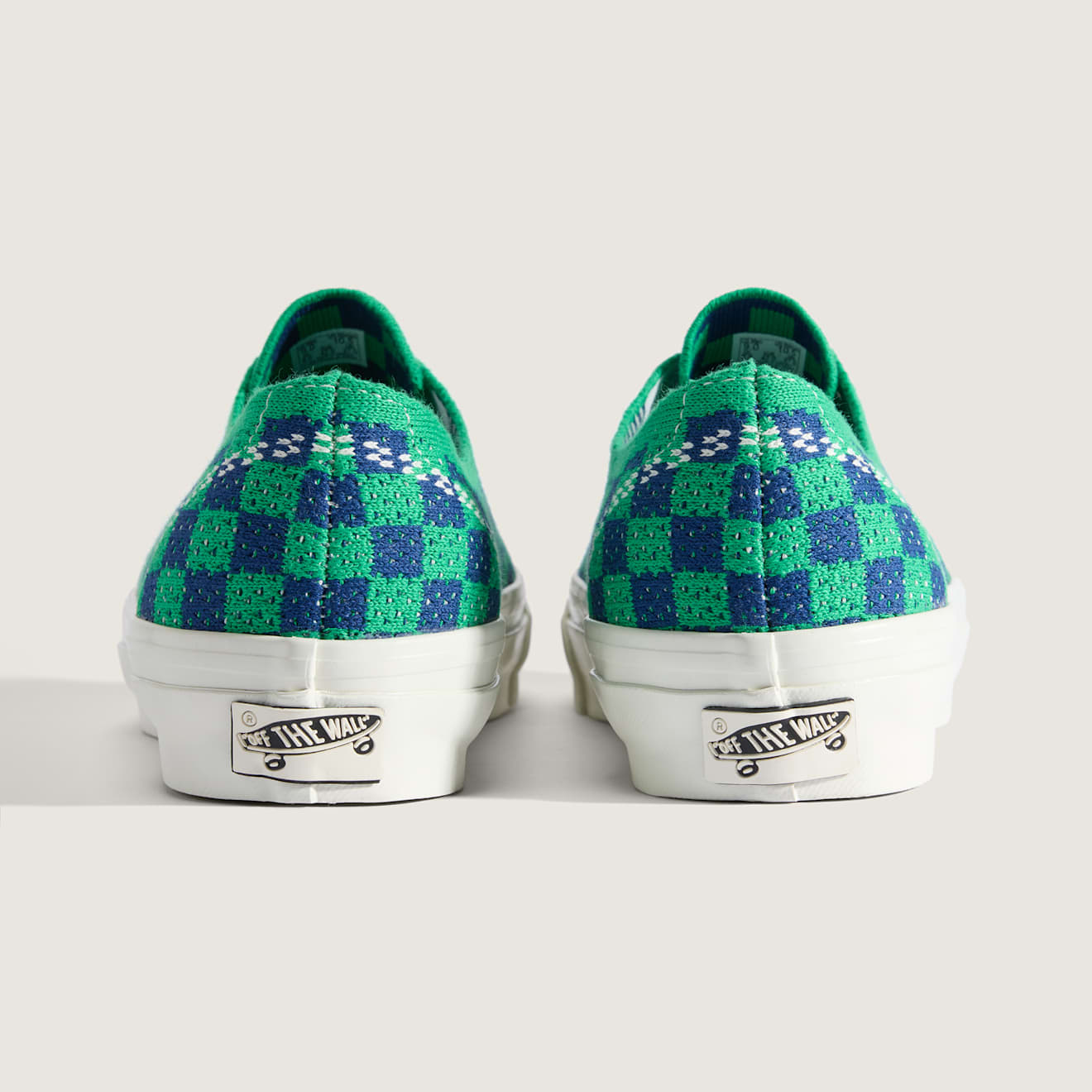 Cortis X Vans Vans Premium Authentic 44 Engineered Knit Punk Check Sneaker