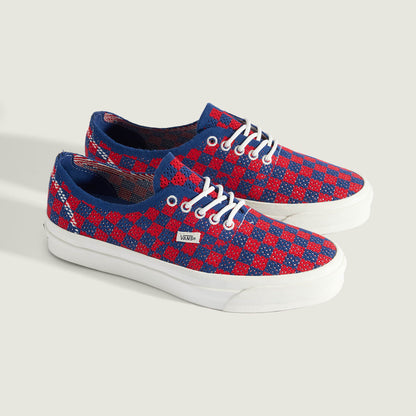 Cortis X Vans Vans Premium Authentic 44 Engineered Knit Punk Check Sneaker