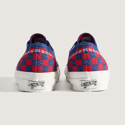 Cortis X Vans Vans Premium Authentic 44 Engineered Knit Punk Check Sneaker