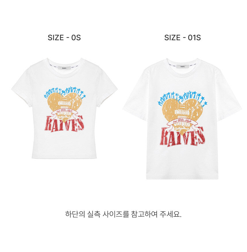 i-dle Minnie X Raive Heart Ravers Graphic T-Shirt