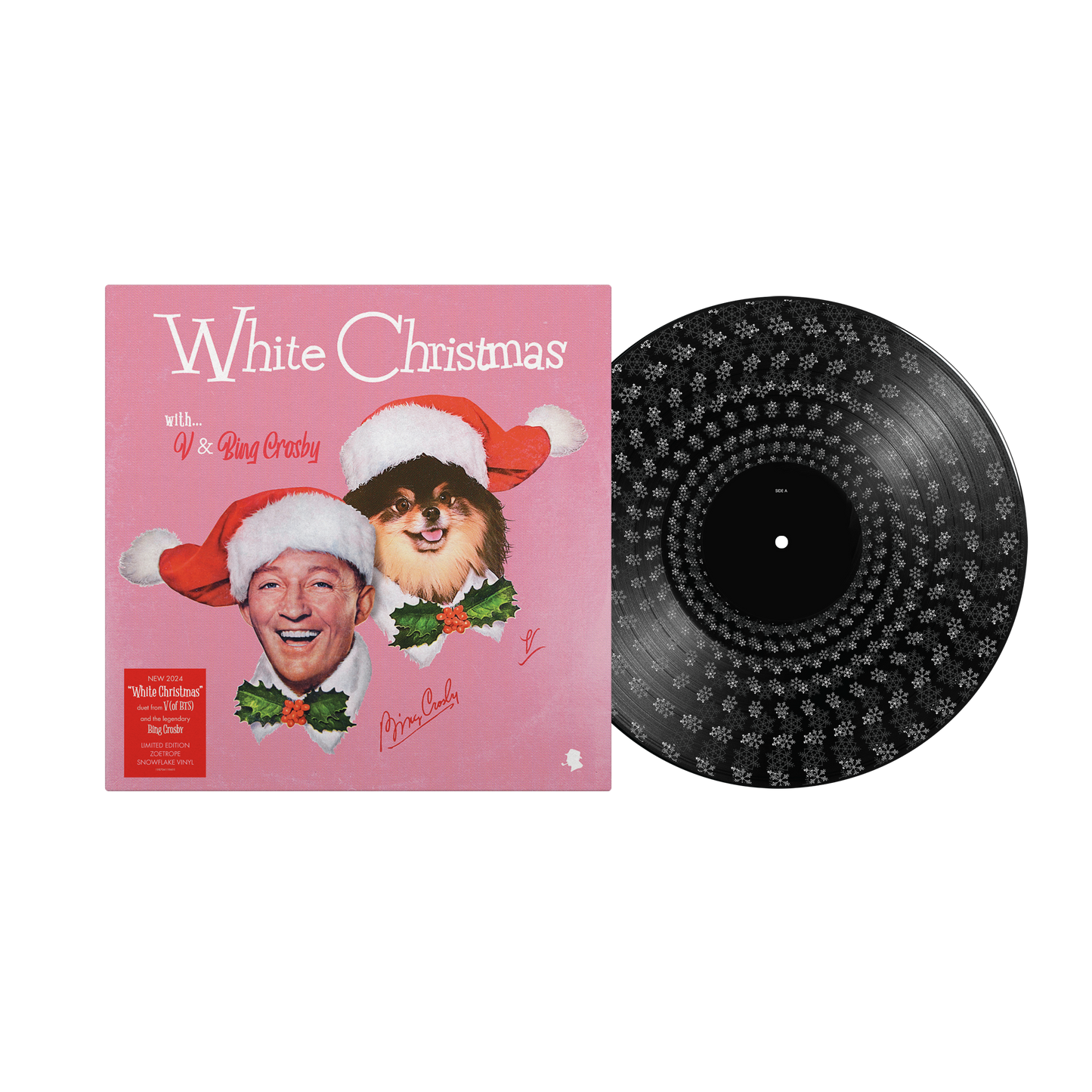 BTS V X Bing Crosby ~ White Christmas Vinyl LP