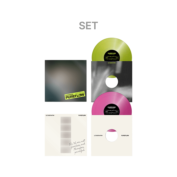 LE SSERAFIM - 2nd Studio Album ‘PUREFLOW’ (Vinyl/Mini Cam)