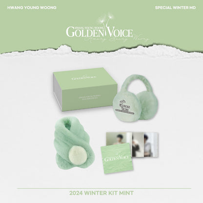 HWANG YOUNG WOONG SPECIAL WINTER [GOLDEN VOICE] MERCH MD