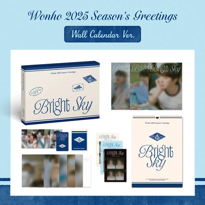 WONHO - 2025 SEASON'S GREETINGS [BRIGHT SKY]