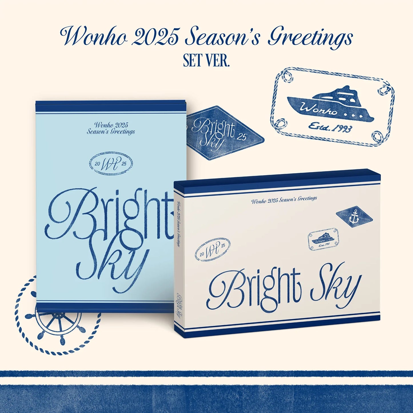 WONHO - 2025 SEASON'S GREETINGS [BRIGHT SKY]