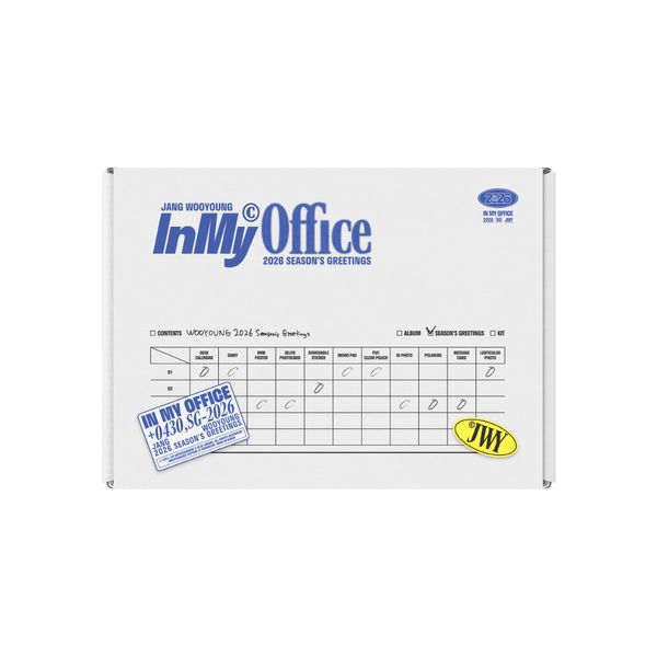 Jang Wooyoung 2026 SEASON'S GREETINGS [In My Office] With Pre-Order Gifts