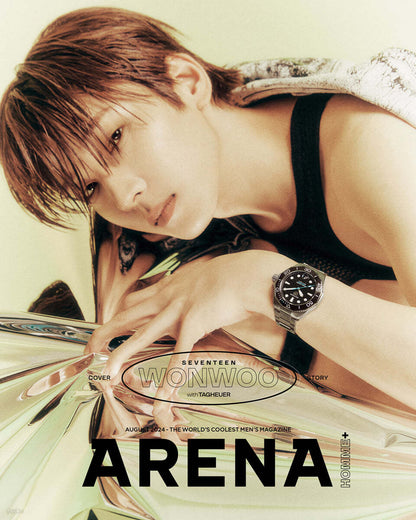 ARENA HOMME+ WONWOO August 2024 - Magazine