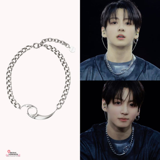 (Worn by Jungkook) PEG LEG Necklace 24NE01