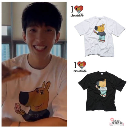 ADLV CHILL GUY DOUNUT SHORT SLEEVE T-SHIRT Worn by SEVENTEEN's DK (Dokyeom)