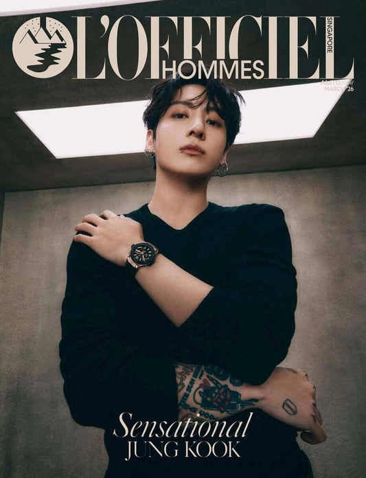 BTS Jungkook - L'OFFICIEL HOMMES Singapore March 2026