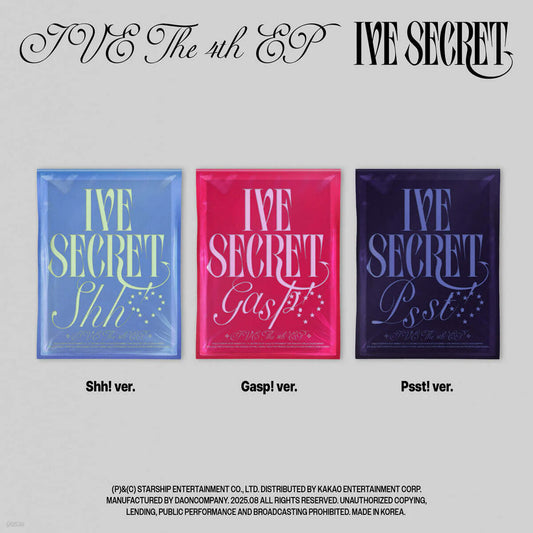IVE - THE 4th EP IVE SECRET