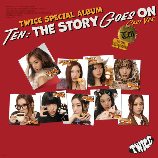 TWICE -  SPECIAL ALBUM TEN: The Story Goes On (+ Pre-Order Gift)