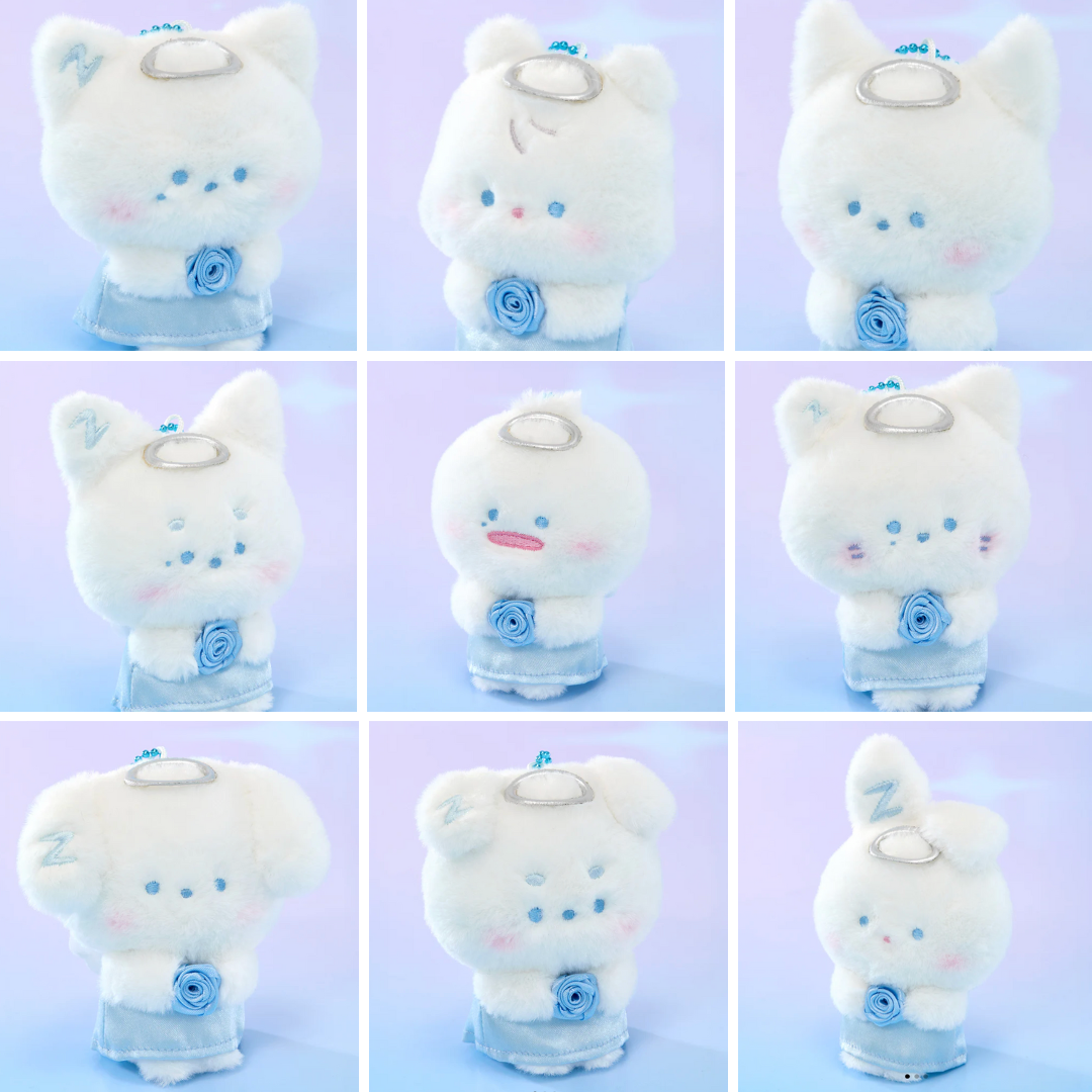 ZEROBASEONE [zeroni] ANGEL PLUSH KEYRING