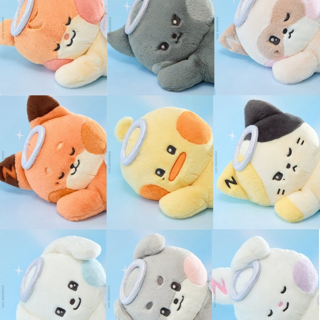 ZEROBASEONE [zeroni] ANGEL PLUSH KEYRING