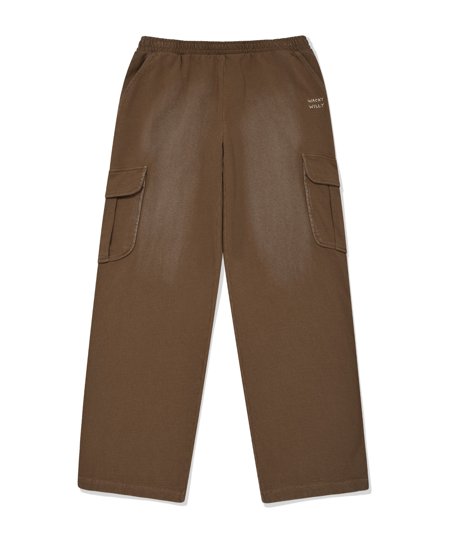 [Aespa Giselle's Wear] WACKY WILLY Women's Denim Washed Crop Hooded Zip-Up / Cargo Pants
