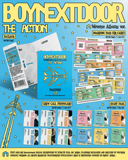 BOYNEXTDOOR - 5th EP [The Action] Album