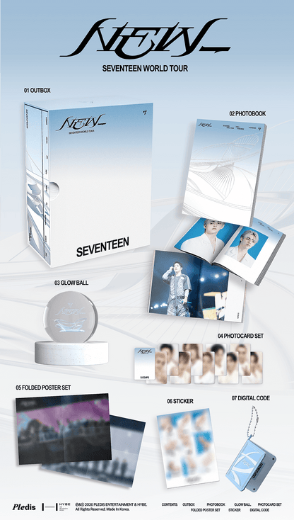 SEVENTEEN - NEW_ WORLD TOUR DIGITAL CODE