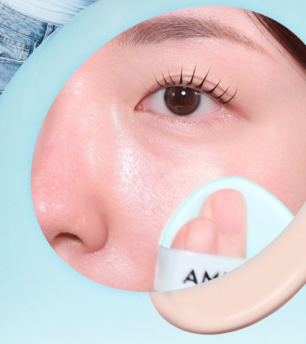 [Ive Wonyoung Pick]  Amuse Airy Pore Cover Cushion