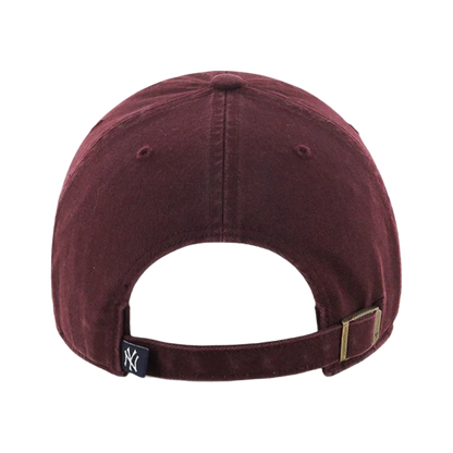 [Bts Jungkook Worn] 47 Brand New York Yankees BW Clean Up Maroon