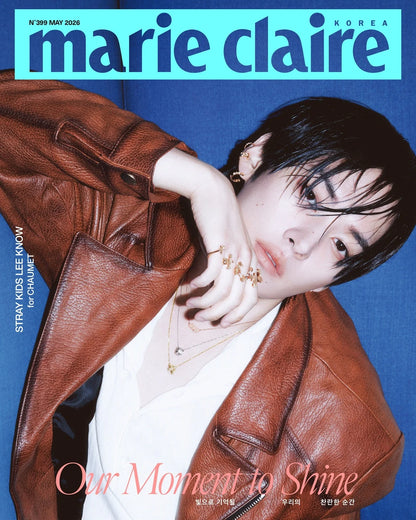 [STRAY KIDS] LEE KNOW - Marie Claire Magazine May 2026 (RANDOM COVER)