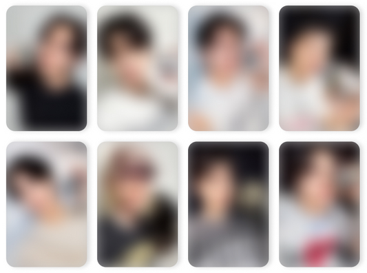 STRAY KIDS KARMA MUSIC PLANT PHOTOCARDS 8 PCS FULL SET