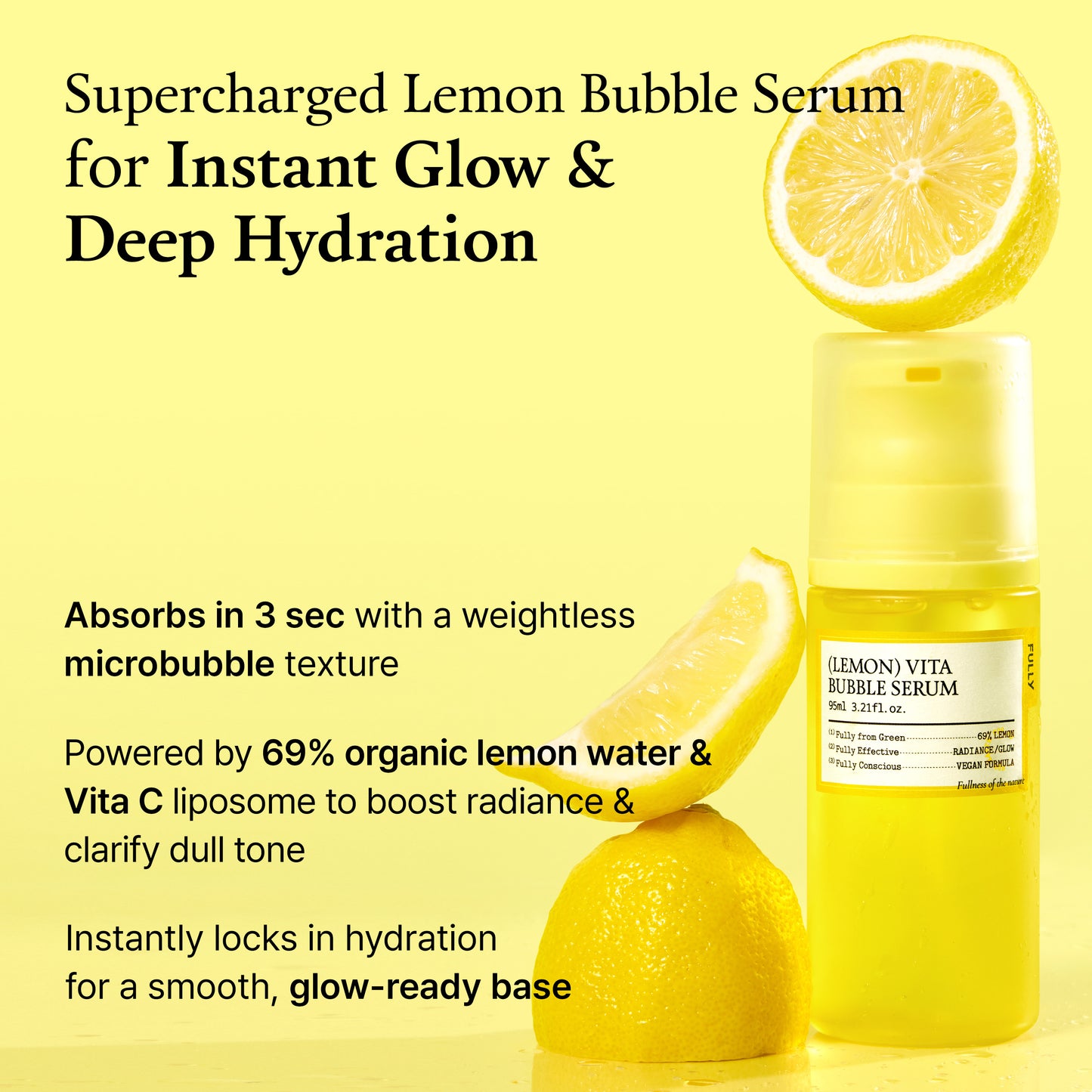 [Ive Rei Pick] Fully Lemon Vita Bubble Serum 95ml