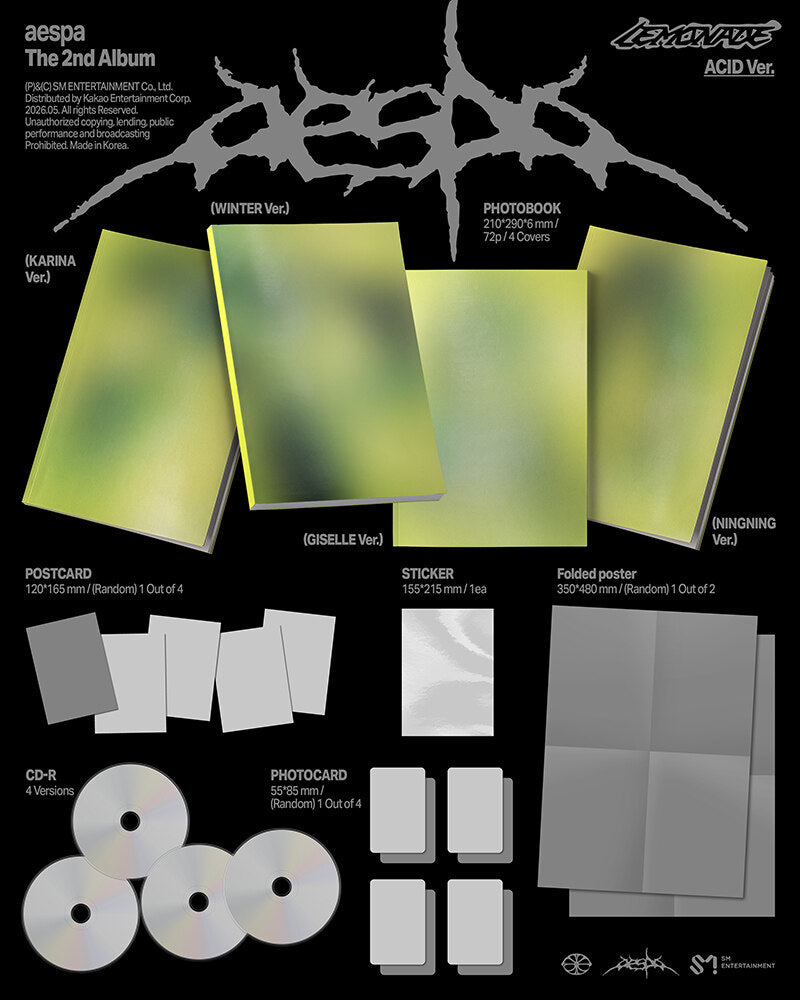 AESPA - The 2nd Album 'LEMONADE'